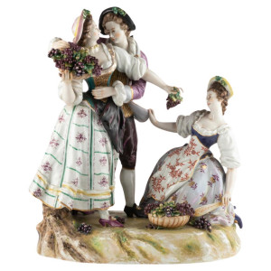 Grupa porcelany, scena...