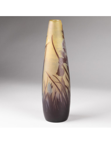 Vasos com íris de Emile Gallé, Arte...