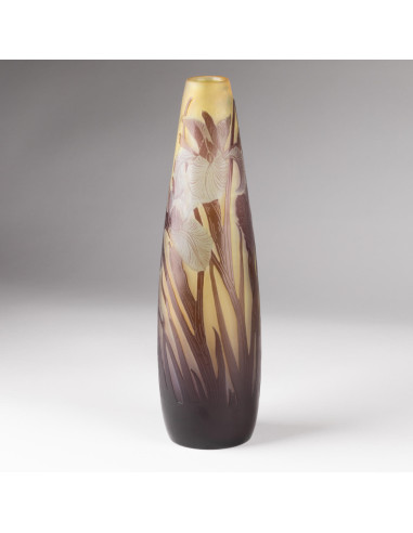 Vasos com íris de Emile Gallé, Arte...