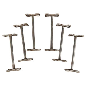 Series of 6 Knife rests...