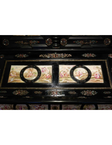 大型内阁，秘书，19 世纪奥地利作品。