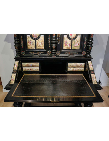 大型内阁，秘书，19 世纪奥地利作品。