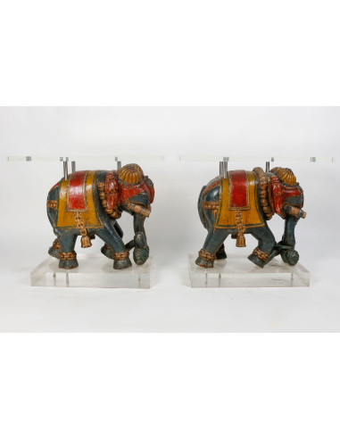 Coppia di tavolini Elephant.