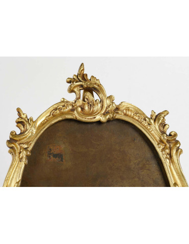 Paar bronzen fotolijsten, Napoleon...