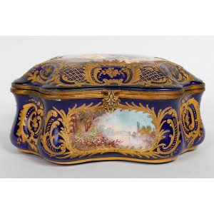 Caixa de porcelana de... 2