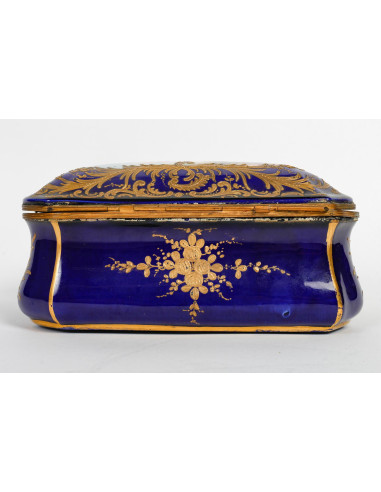 Caixa de porcelana de Sèvres, século...