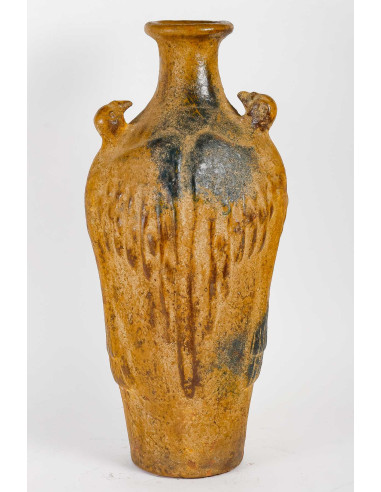 Important vase en grès, circa 1940.