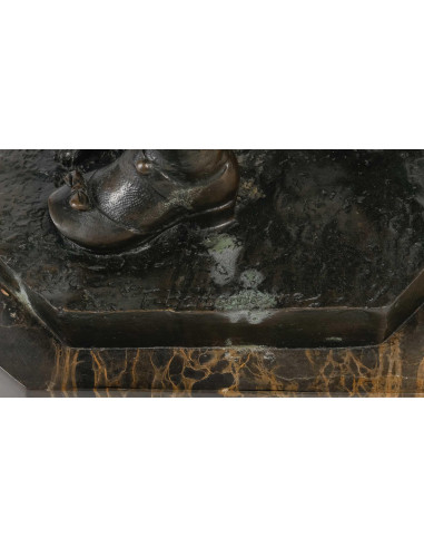 浪漫主义风格青铜雕塑，20 世纪。
