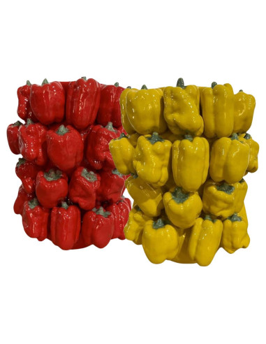 Dvojice keramických váz, model pepř