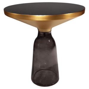 Mesa de apoio em vidro
