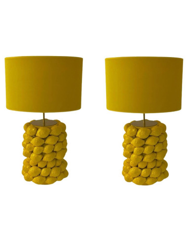 Pár keramických stolních lamp model...
