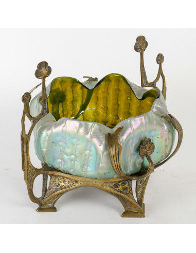 Art Nouveau cup by Leutz, circa 1930.