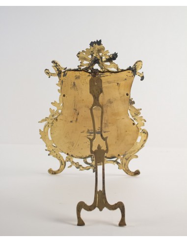 Espelho de mesa em Bronze Doré Original, período Napoleão III, estilo Luís XV, século XIX