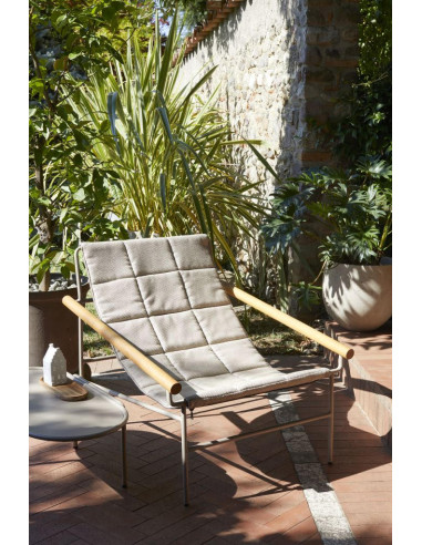 Fauteuil Verte Foncée en Métal et...