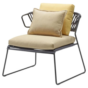 Sillón moderno amarillo...
