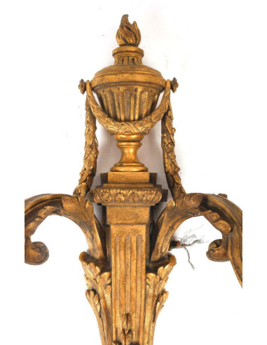 Pareja de apliques de ormolu de...