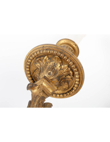 Pareja de apliques de ormolu de...