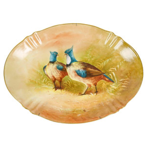Important decorative dish...