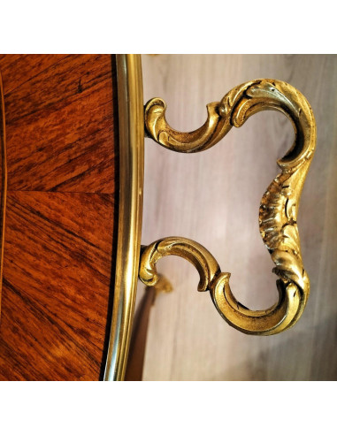 Louis XV style gilt bronze and...