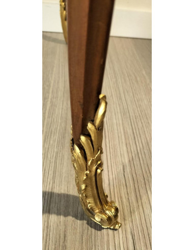 Louis XV style gilt bronze and...