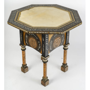 Mesa de pedestal de Carlo... 2
