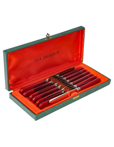 Conjunto de 12 facas de sobremesa Guy...