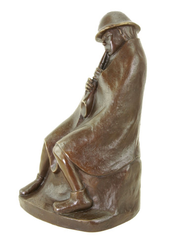 青铜雕塑，当代雕塑，署名 Ernst Barlach，现代版，21 世纪。