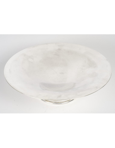 An Art Deco 1930 silver-plated fruit...