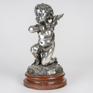 Silver-plated bronze... 2