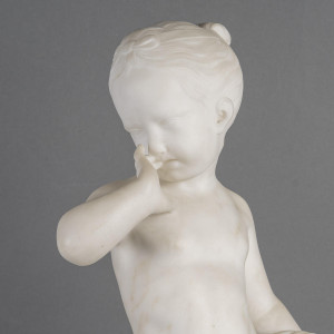 Sculpture in white Carrara... 2