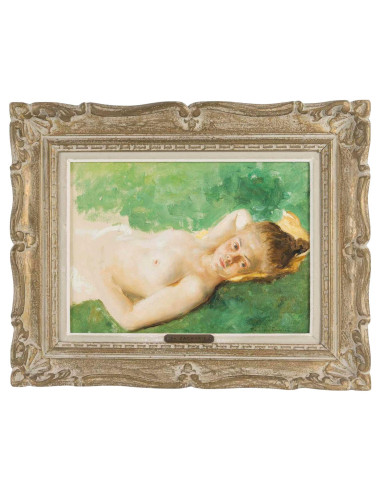 Olio su tela, dipinto da Philippe...