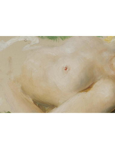 Olio su tela, dipinto da Philippe...