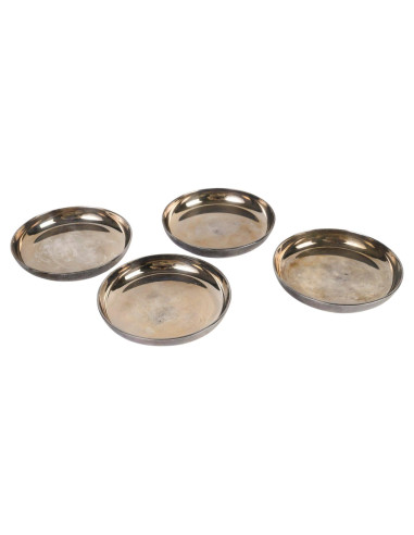 Suite di 4 sottobicchieri Christofle,...