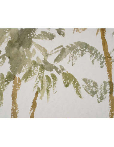 水彩画，作者 Evelyne Luez，20 世纪。