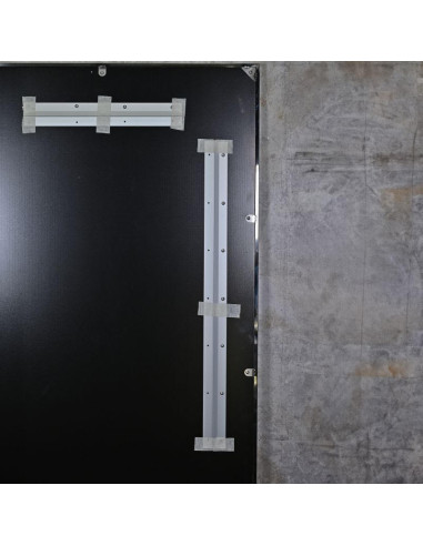 Large rectangular witch mirror with...
