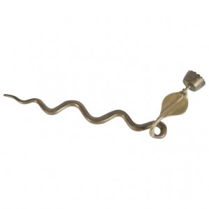 Aplique Cobra en bronce de los años 60