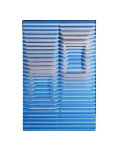 21 世纪蓝灰色现代绘画。