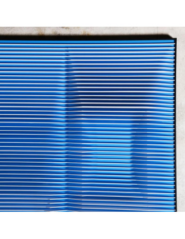 21 世纪蓝灰色现代绘画。