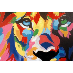 Pittura di un leone,... 2