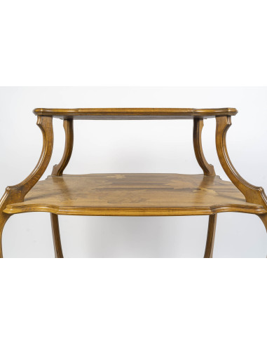 Tea table with 3 trays by Emile...
