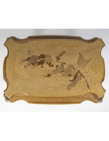 Tea table with 3 trays by Emile...
