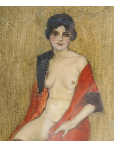 Franz Windhager 的纸上铅笔和水彩画。
