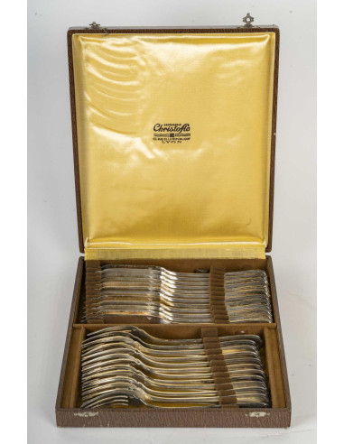 Christofle silver-plated fish...