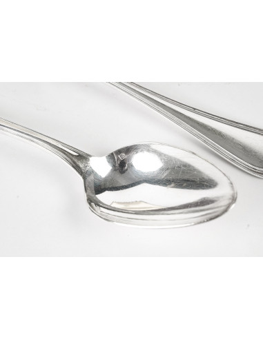 Christofle dessert cutlery, 1950-1960.