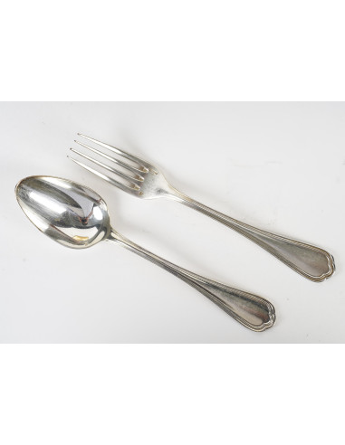 Christofle dessert cutlery, 1950-1960.