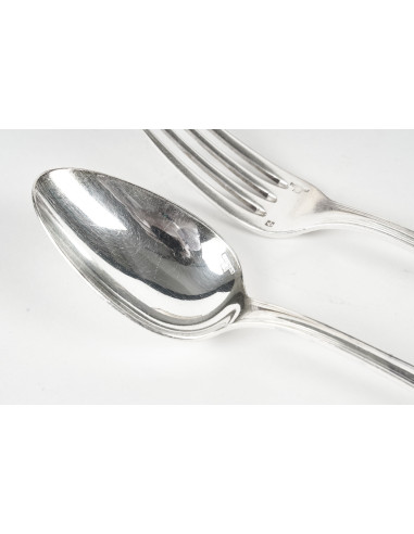 Christofle dessert cutlery, 1950-1960.
