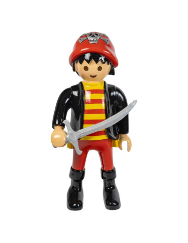 Escultura de resina de un Playmobile...