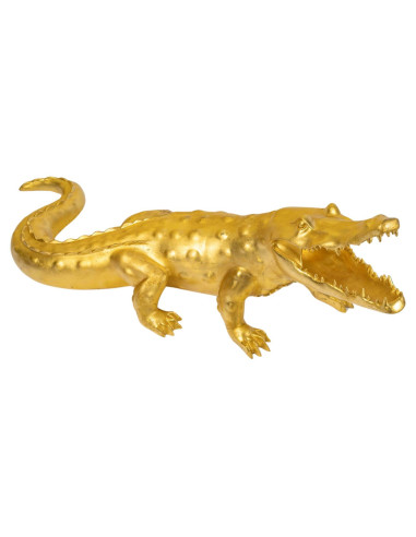 Krokodil sculptuur van Richard...