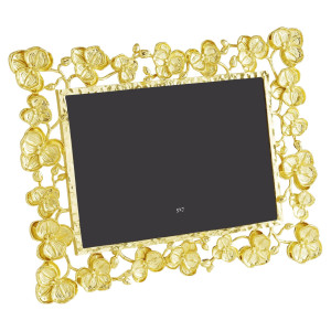 Gilded metal photo frame...