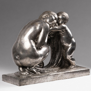 Grande scultura in bronzo... 2